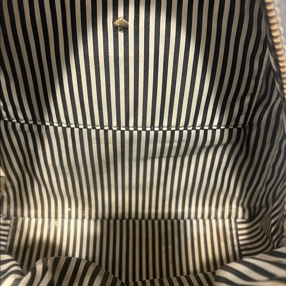 Kate Spade Black Backpack with Gold Accents - Picture 4 of 4